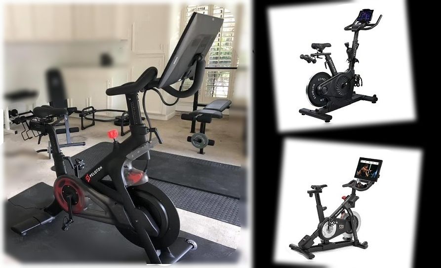 best exercise bikes with screen
